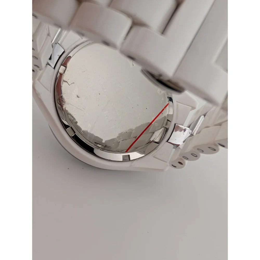 TKO ORLOGI Crystal Accent Watch Women 41mm Case White 7